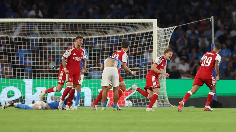 Napoli preživeo sve osim Edegora: Arsenal nagrađen za upornost, to se zove dominacija