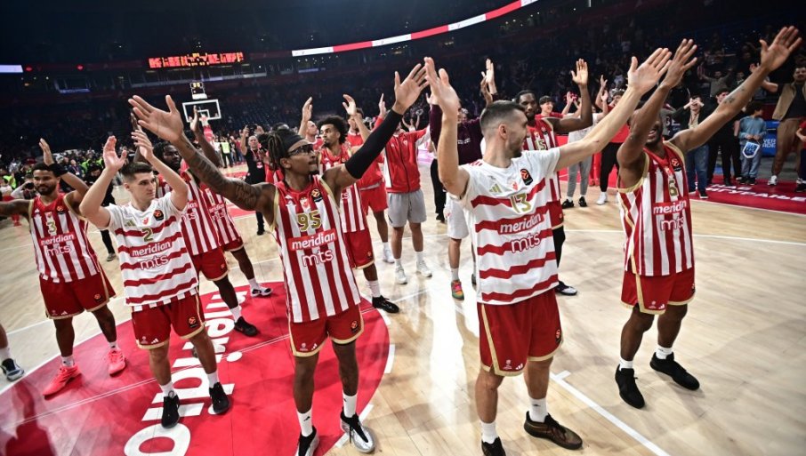 ZVEZDA U VRHU! Ovako izgleda tabela Evrolige posle pobede crveno-belih nad Bajernom