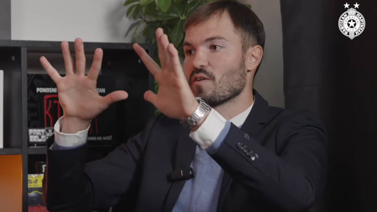 Stefan Čupić: "Imam golmana za Partizan, iako je branio za Zvezdu i ima 38"