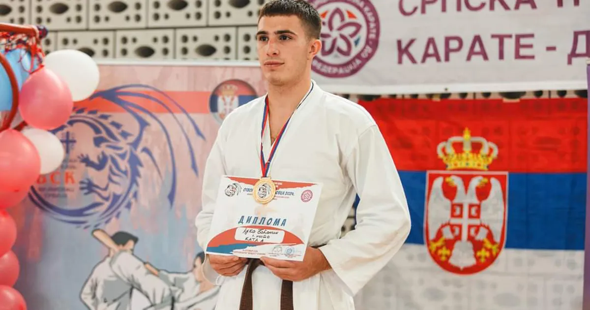 Budućnost srpskog karatea: Luka Boćanin, ponos Vrnjačke Banje, niže medalje na međunarodnoj sceni