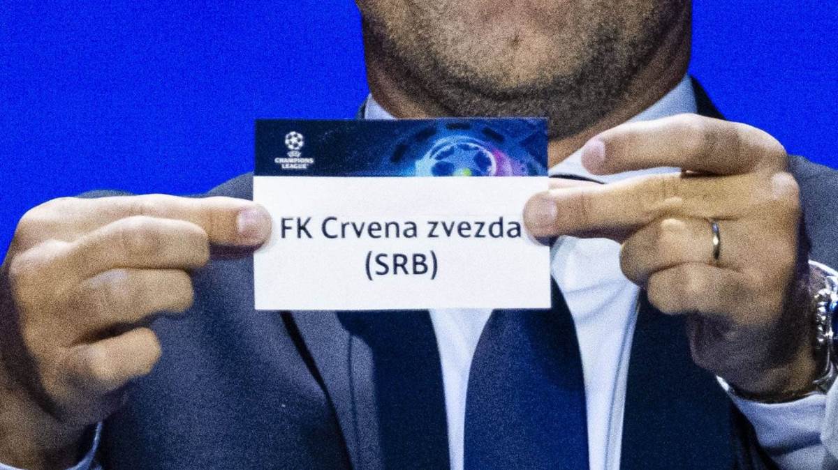 Uživo žreb za Ligu šampiona: Crvena zvezda čeka rivala