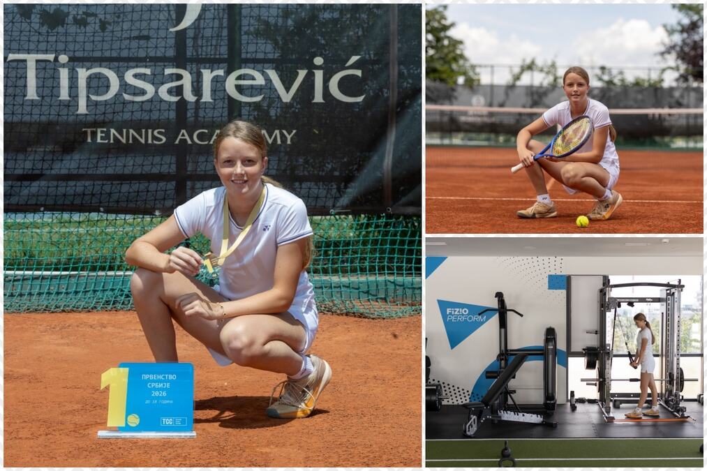 MLADA NADA SRPSKOG TENISA DEBITOVALA NA SVOJ ROĐENDAN! Nina Tepić na samom vrhu, osvojila turnir u Subotici, ovo su svi čekali