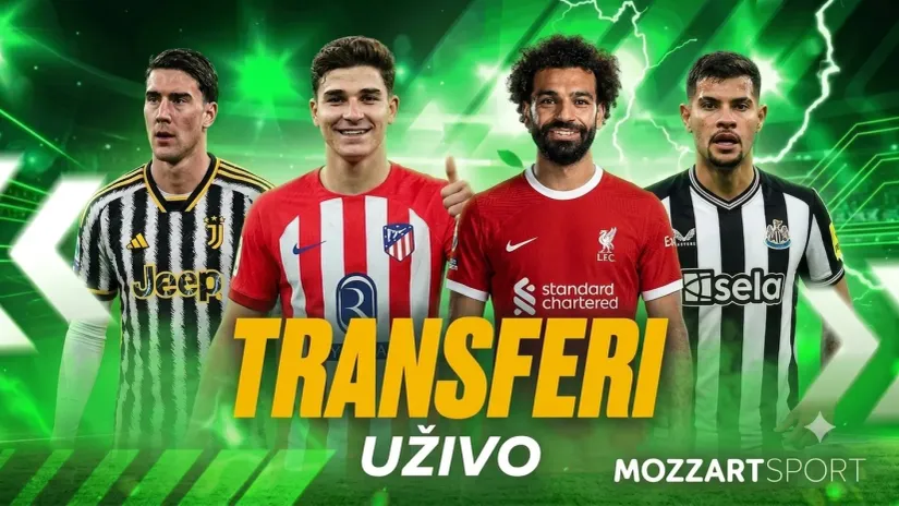 TRANSFERI UŽIVO (utorak, 21. jul)