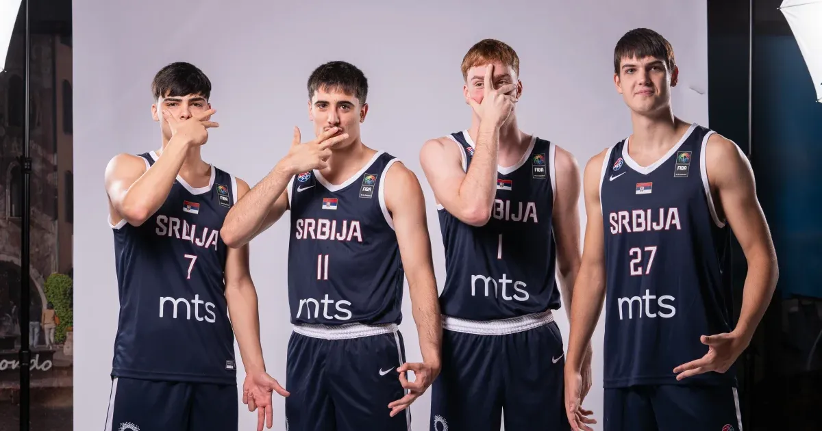 Evo gde možete da gledate uživo prenos meča Srbija - Slovačka na Eurobasketu U18