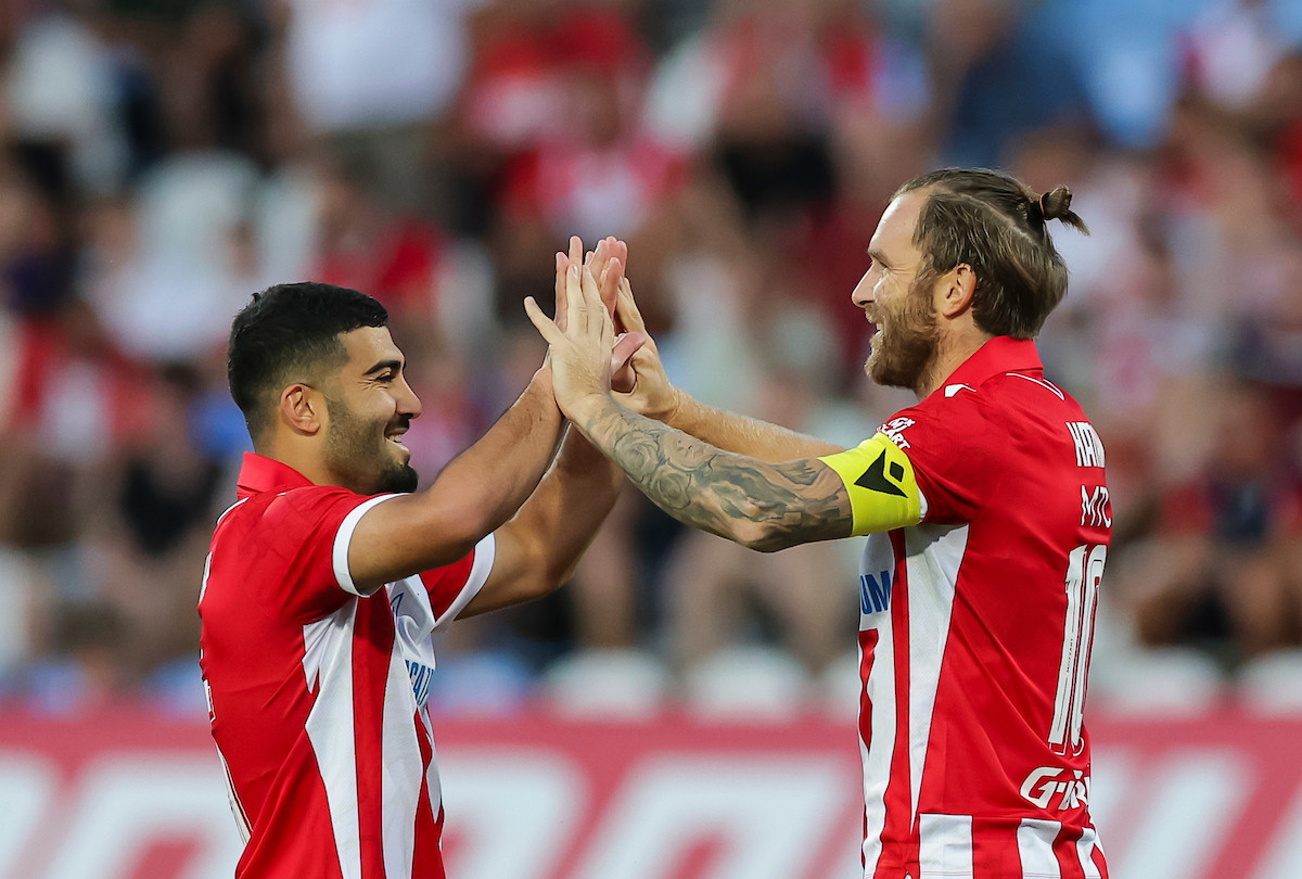 (FOTO) POLUVREME - Kataijev povratnički gol, promašaj Arnautovića za anale...