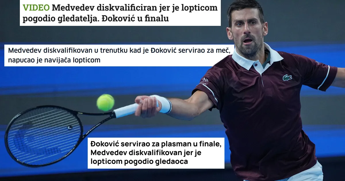 Kako su mediji u regionu videli plasman Đokovića u finale Pekinga, svi pričaju o neverovatnom raspletu