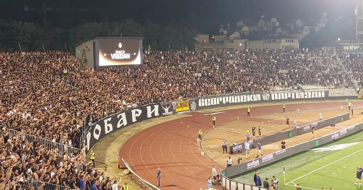 UEFA ponovo kaznila Partizan: Zapad "kraći" za 5.000 mesta na sledećem meču, preti još gori scenario