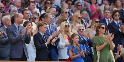 Kraljevska porodica gleda finale Vimbldona: Sve oči uprte u ložu, privukli su više pažnje od samog meča (FOTO)