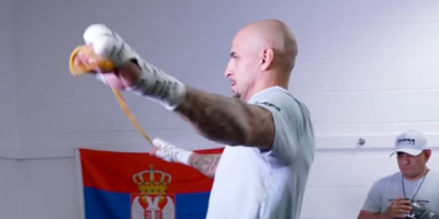 Auuu, kakav potez Srbina: Zastrašujućom serijom premlatio Britanca i zakucao ga za pod (VIDEO)