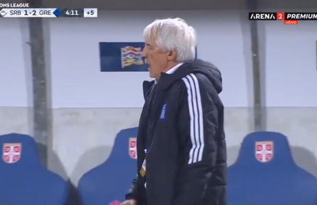 GOL U 95. MINUTU, PA SOČNE PSOVKE NA SRPSKOM! Kamera uhvatila Jovanovićevu reakciju! (VIDEO)