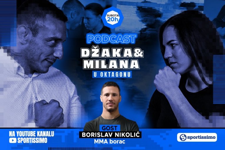 EKSKLUZIVNO! POGODIO SAM GA 20 PUTA U BRADU, A ON JE I DALJE STAJAO: Boki Nikolić bez filtera o UFC debiju u Beogradu! (VIDEO)