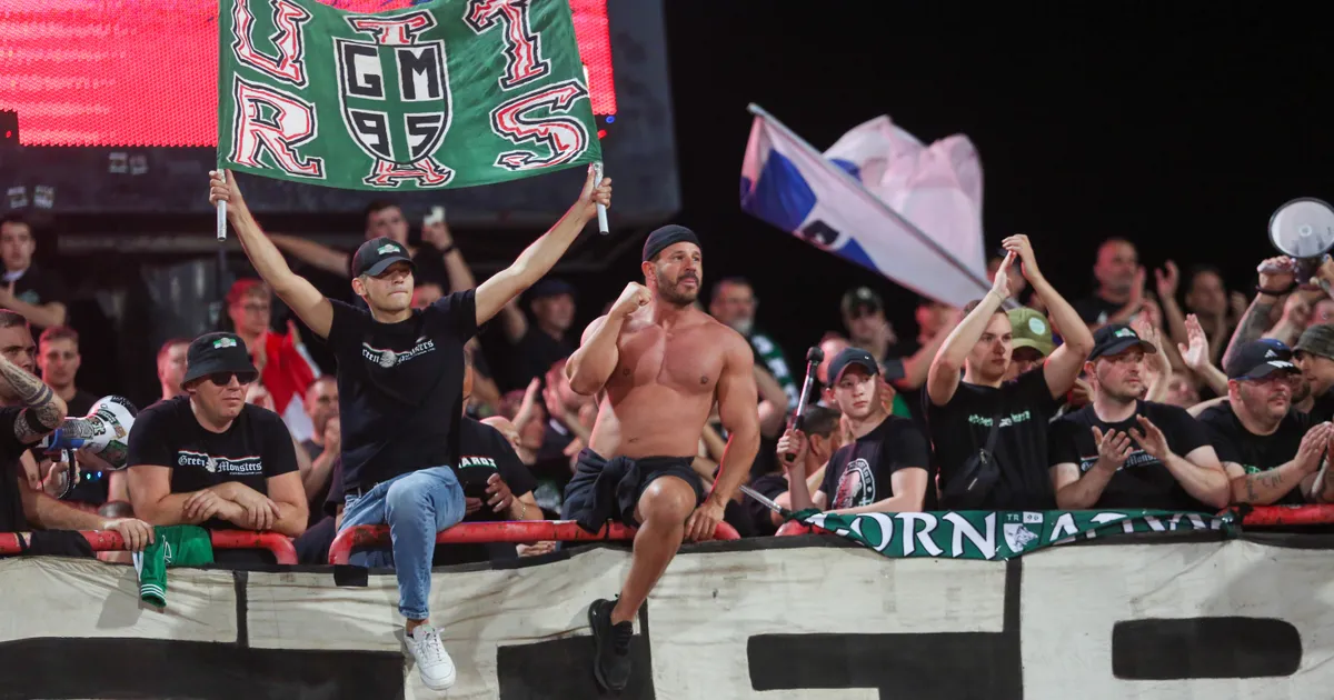 Ovo je svima promaklo! Zastava navijača srpskog prvoligaša završila u kopu "Zelenih čudovišta"