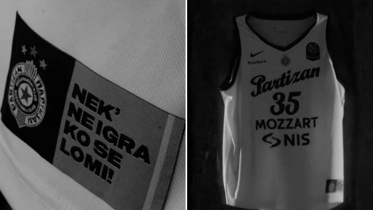 KK Partizan pomera granice: Ovo su novi dresovi za sezonu 2026/27