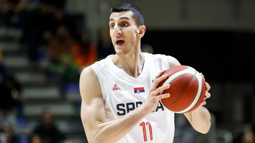 Dejan Kravić na treninzima Baskonije