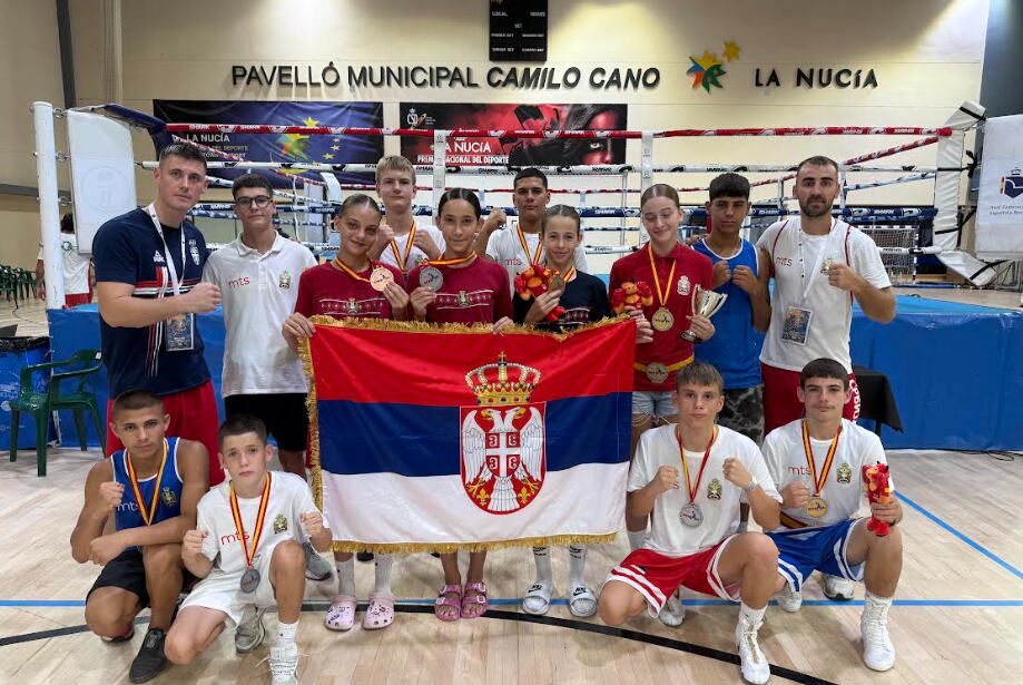 SRBIJA BLISTALA U LA NUSIJI: Deset medalja, čak četiri zlata!