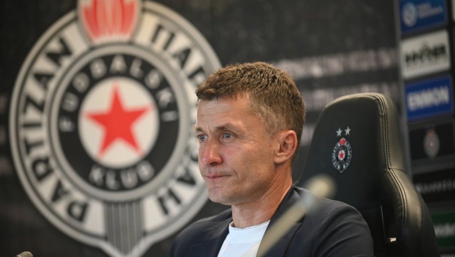 Saša Ilić pred novinarima, pratite konferenciju Partizana pred revanš sa Hetafeom