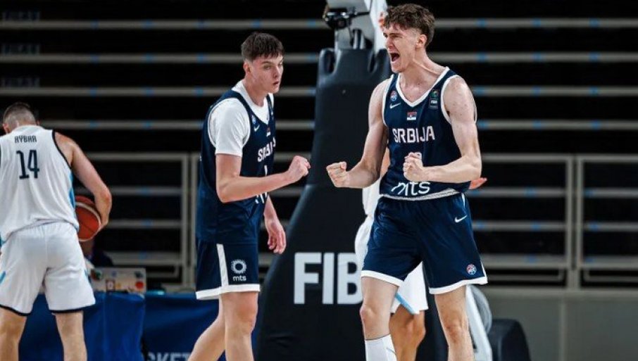 SJAJAN START "ORLIĆA": Juniori Srbije pobedili na Evrobasketu!