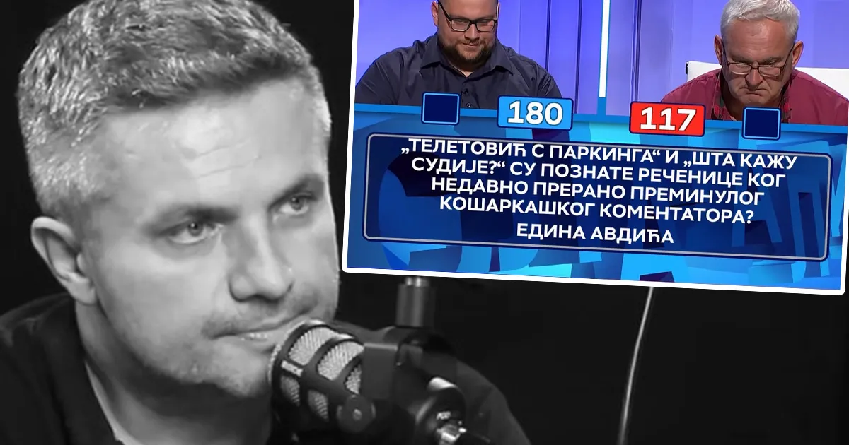 Edin Avdić se pojavio u najpopularnijem kvizu u Srbiji, takmičari nisu znali odgovor, ovako je postao legenda
