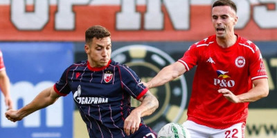 Totalna dominacija Zvezde u Severnoj Irskoj! Crveno-belima drugi pogodak visi o koncu
