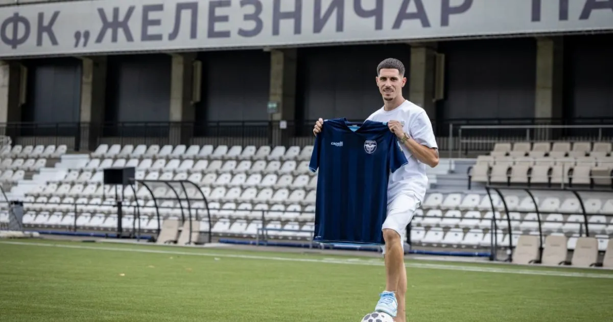 Železničar predstavio bivšeg fudbalera Crvene zvezde: Stigao "Atomski mrav"