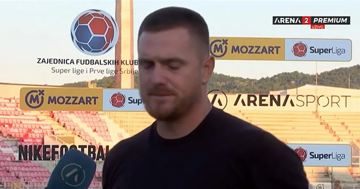 Trener Čukaričkog na ivici suza zbog svog fudbalera: "Milanu je preminula majka, izvinite..."