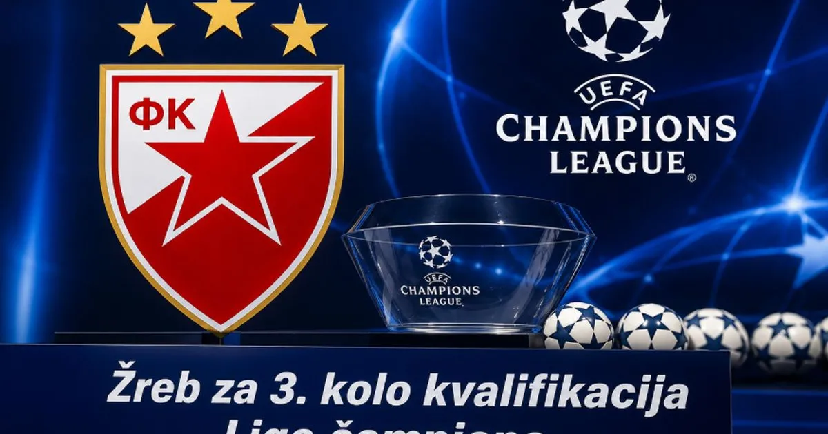 Zvezda čeka potencijalnog rivala u 3. kolu kvalifikacija za LŠ, ovo su mogući protivnici
