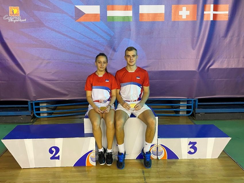 Bravo! Dubl miks Srbije u badmintonu osvojio bronzanu medalju na Mediteranskim igrama