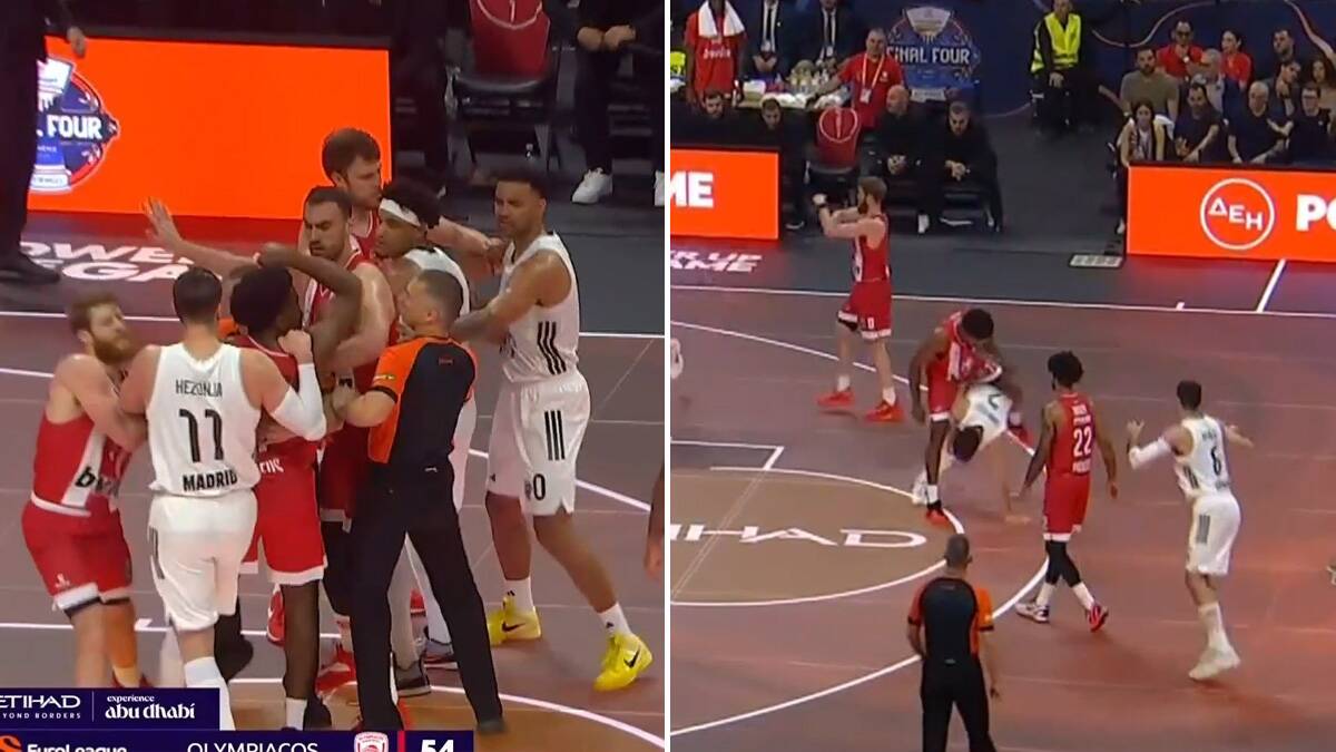 Kampaco hteo da se bije u finalu Evrolige: Držali ga da ne krene na bezobraznog Amerikanca