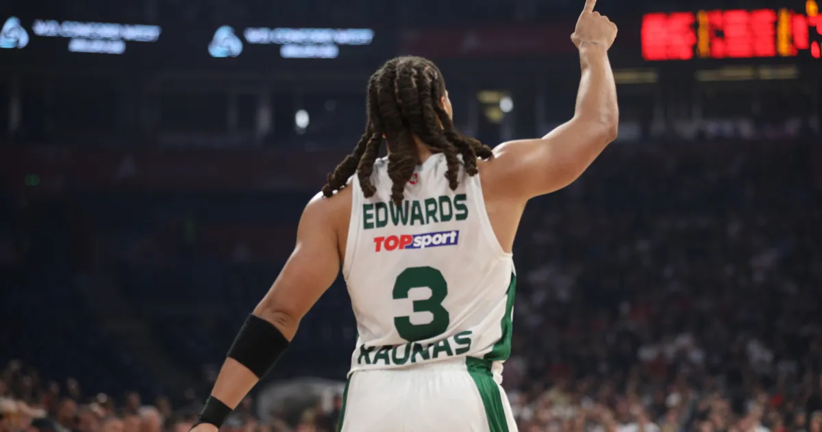 Žalgiris kaznio Karsena Edvardsa zbog vožnje u pijanom stanju