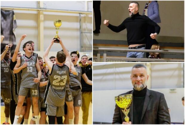 REAL JE ŠAMPION! Gurovićevi juniori osvojili titulu: Legenda slavila pehar svoje dece kao Indijanapolis! (VIDEO, FOTO)