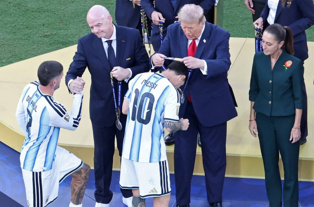 "Oduvek sam voleo Ronalda": Tramp nije hteo da kaže da je Mesi najbolji