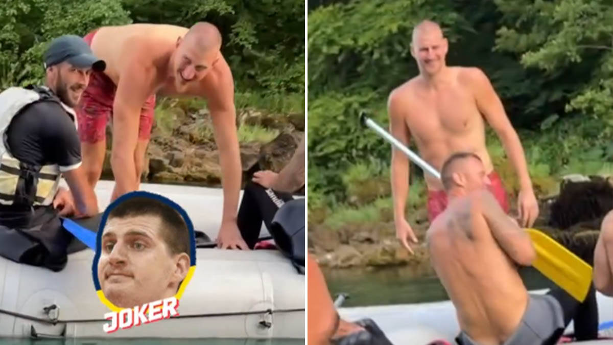 "Brate, ja mislio da si deblji": Jokića videli na raftinug, kad im je odgovorio cela Tara počela da se smeje