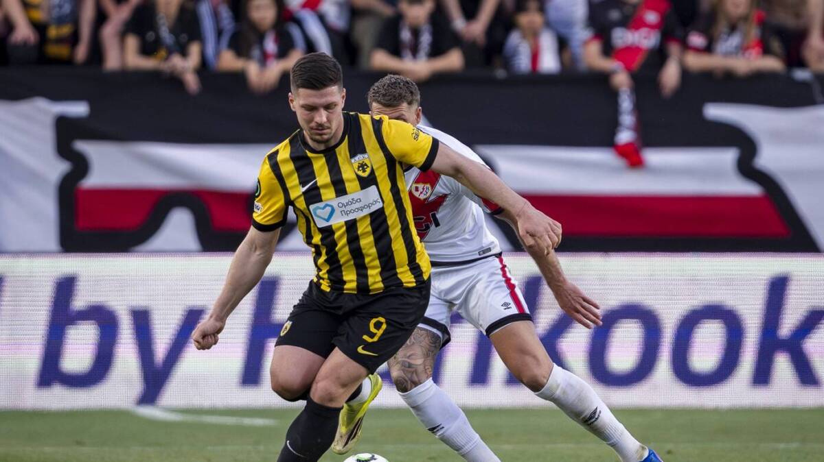 Luka Jović rešeta i kad treba i kad ne treba: Nije stao kada je AEK uzeo titulu, opet je dao gol