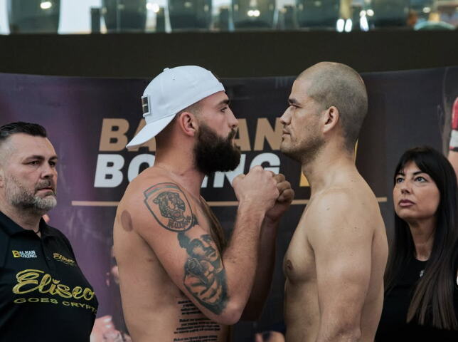 VELJKO RAŽNATOVIĆ TAČAN NA VAGI - SPREMAN JE SPEKTAKL! Srpski borci jedva čekaju svoje mečeve na Balkan Boxing 11