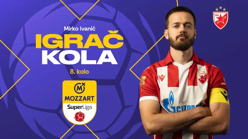 Najbolji igrač osmog kola Mozzart Bet Superlige: Sve je u fudbalu prolazno, osim klase Mirka Ivanića