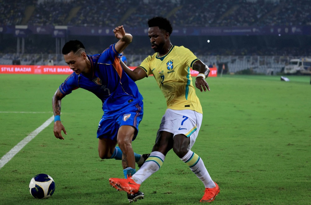 Brazil rutinski protutnjao kroz Indiju