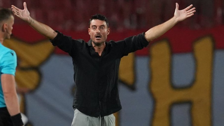 Nije samo Aleksandar Katai, trener Crvene zvezde kaznio i stranca