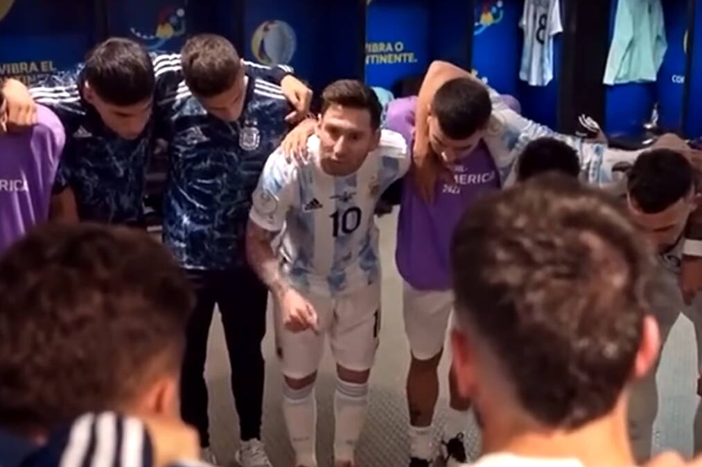 Šta se desilo u Argentini pre meča? Pojavio se snimak koji sve menja - Mesi drži govor, a Enco plače