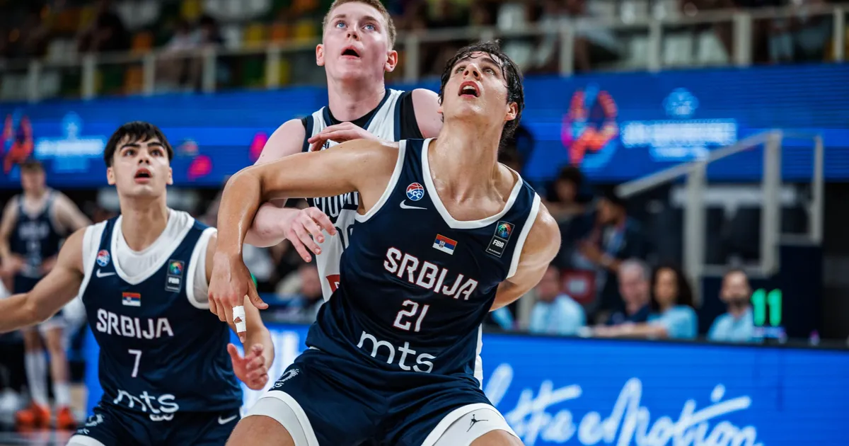 Evo gde možete da gledate uživo prenos meča Srbija - Grčka u osmini finala Eurobasketa U18