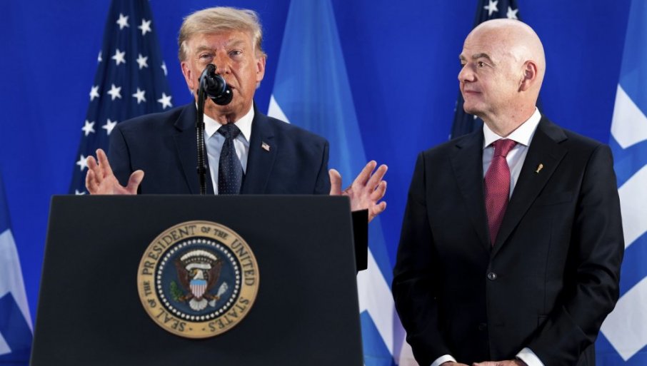 DONALD TRAMP STAO UZ INFANTINA: "FIFA bi napravila užasnu grešku ako ga smeni"