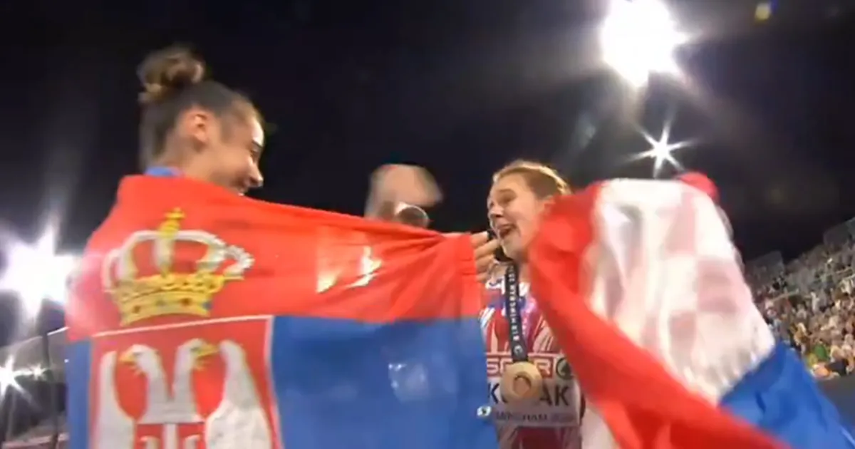 Adriana Vilagoš prišla hrvatskoj atletičarki posle osvojene bronze, region priča o ovom trenutku