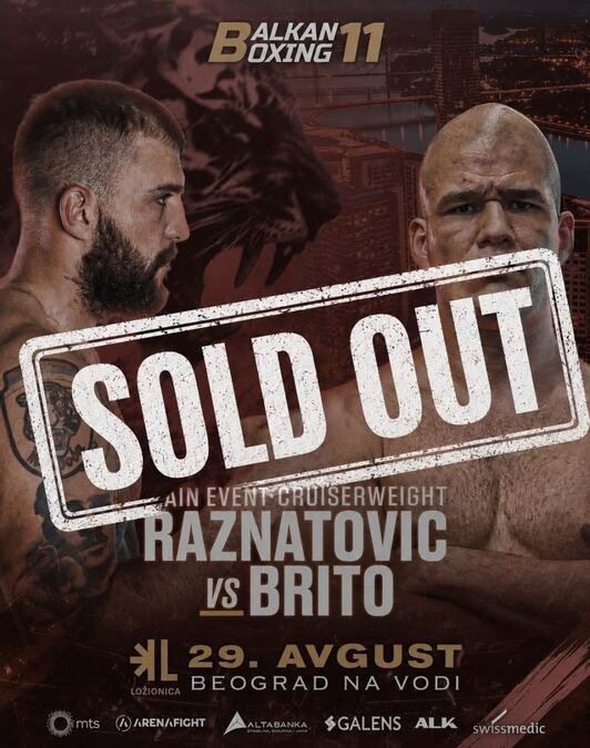 SPEKTAKL U NAJAVI: Rasprodate sve ulaznice za Balkan Boxing 11