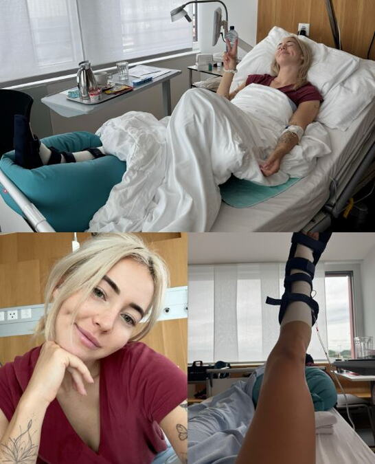 OPERISANA SRPSKA TENISERKA! Nina ponovo morala pod nož, pa iz bolničke postelje poručila: "Vratiću se"! (FOTO)