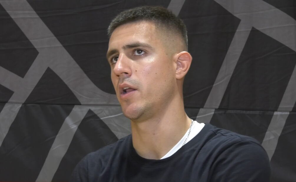 KAPITEN PARTIZANA KAO IZ TOPA: "Nadam se da će sa Penjarojom biti discipline, toga nije bilo ranije"! Progovorio je i o povratku na parket!