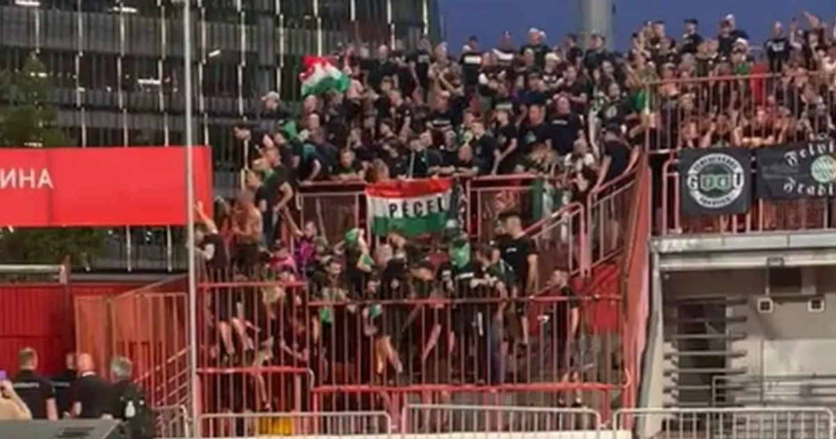 Haos na Karađorđu, tuča između navijača Vojvodine i Fradija, istakli zastavu Velike Mađarske, jedan povređen