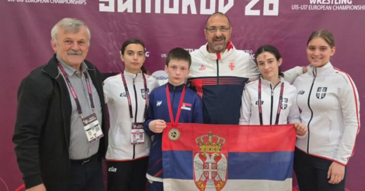 Pionirski reprezentativac Srbije u rvanju Muslim Dadajev osvojio srebrnu medalju