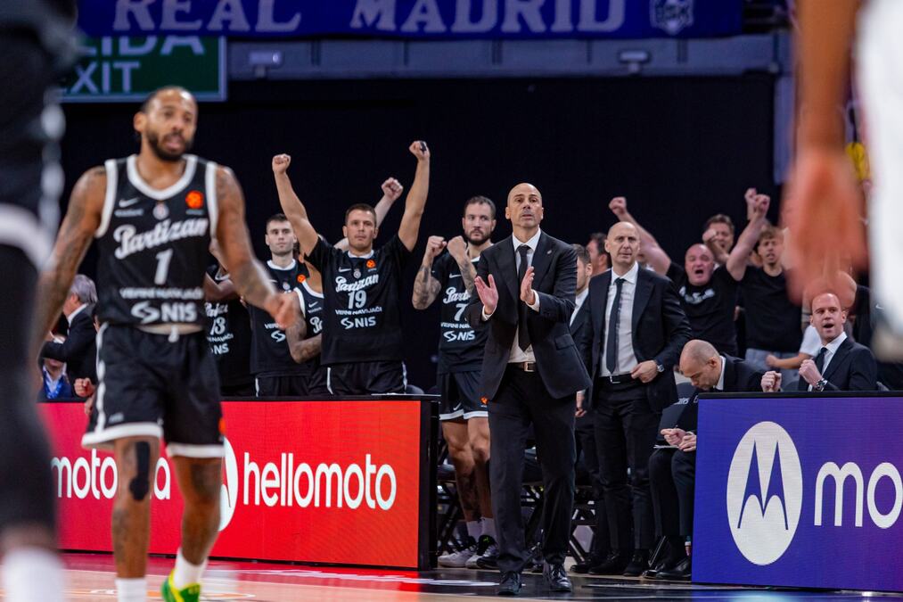KRAJ SAVRŠENOG STARTA - PARTIZAN PAO U MADRIDU: Pogledajte najbolje momente sa meča - ovako je prelomljena drama