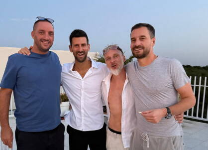 "Novak je igrao za Partizan, ja za Zvezdu": Đoković u Beogradu oživeo uspomene sa starta karijere