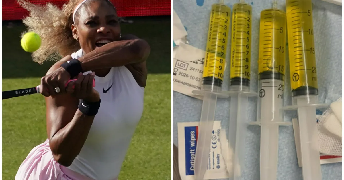 Legendarna Serena Vilijams objavila špriceve sa čudnom tečnošću, pa se povukla sa Vimbldona!