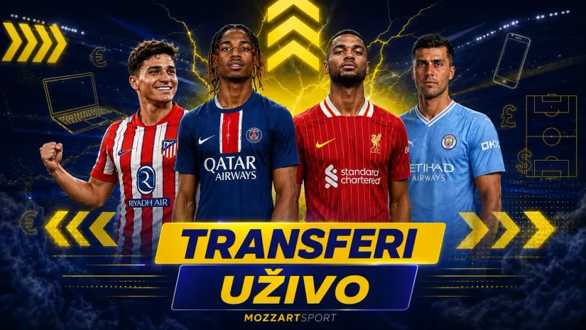 TRANSFERI (ponedeljak, 17. avgust)